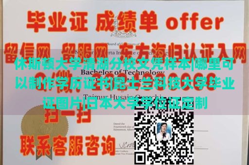 休斯顿大学清湖分校文凭样本|哪里可以制作学历证书|昆士兰科技大学毕业证图片|日本大学学位证定制